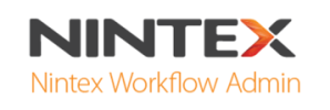 Nintex Workflow Admin